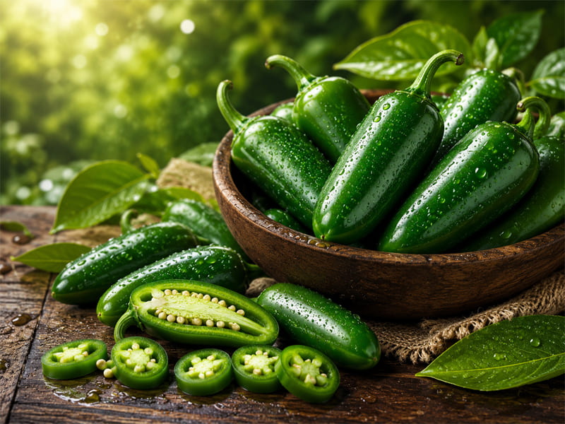 Pickled Jalapeño Pepper Slices